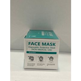 3-Layer Filter Protective Face Mask (non-medical) PTFM3-B50